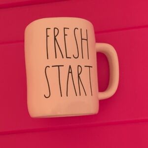 Rae Dunn Fresh Start Mug in Cream